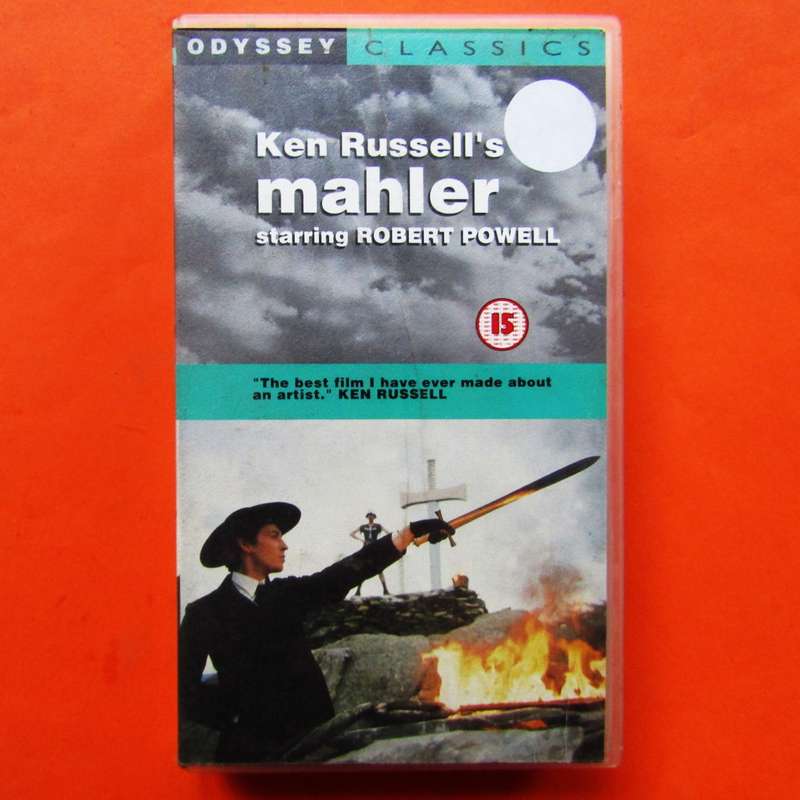 Mahler - Robert Powell - Movie VHS Tape (1994)