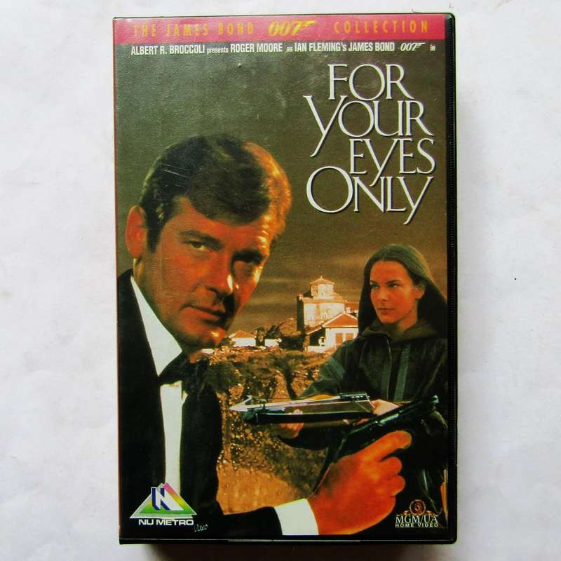 For Your Eyes Only - James Bond 007 - Movie VHS Tape (1995)