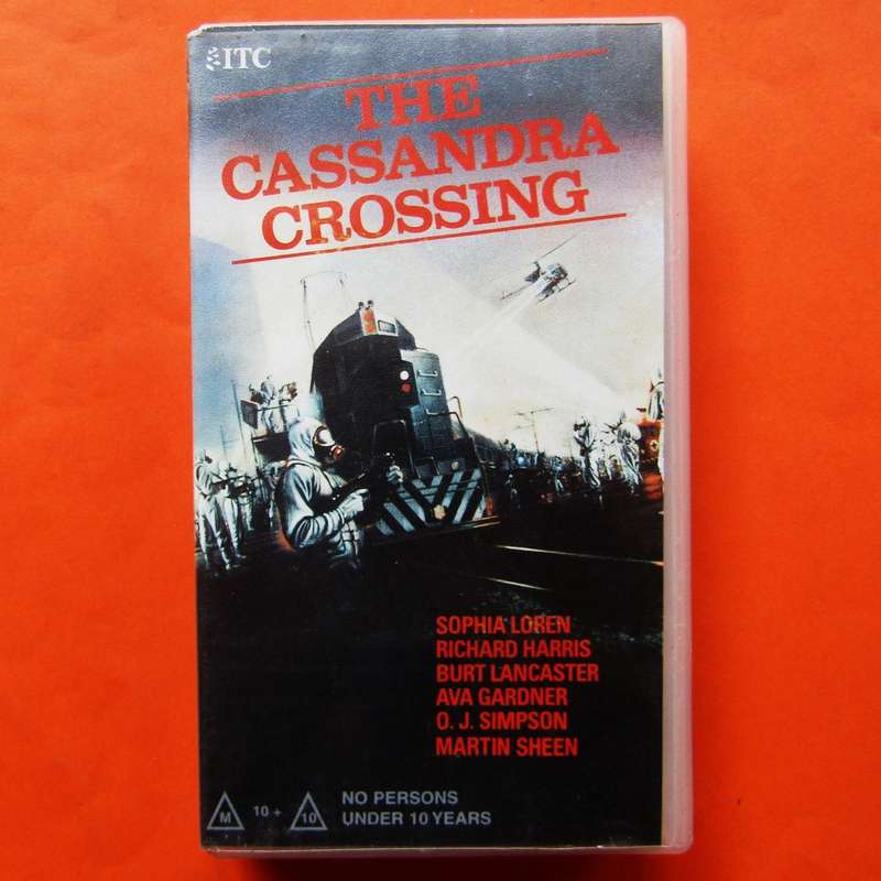 The Cassandra Crossing - Movie VHS Tape (1996)
