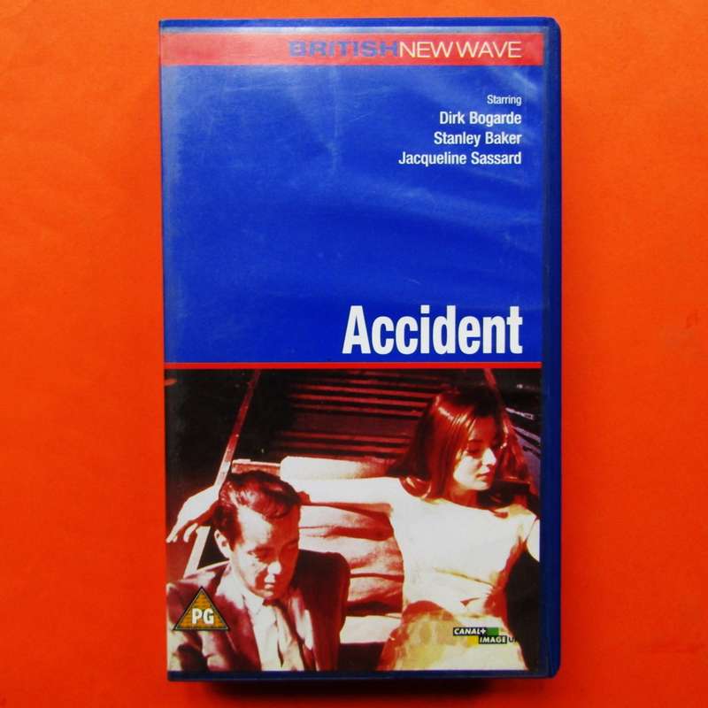 Accident - Dirk Bogarde - Movie VHS Tape (2000)