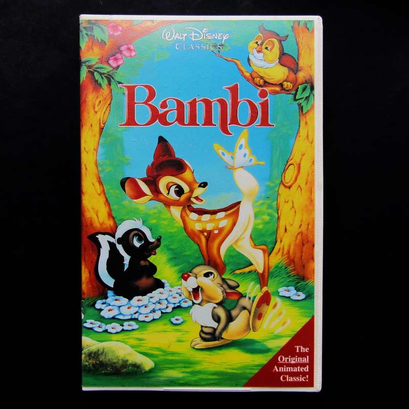 Bambi - Walt Disney - Movie VHS Tape