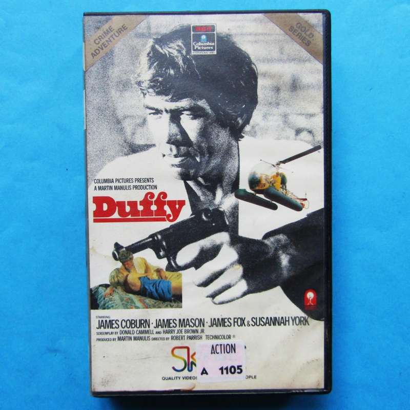 Duffy - James Coburn - Movie VHS Tape (1987)