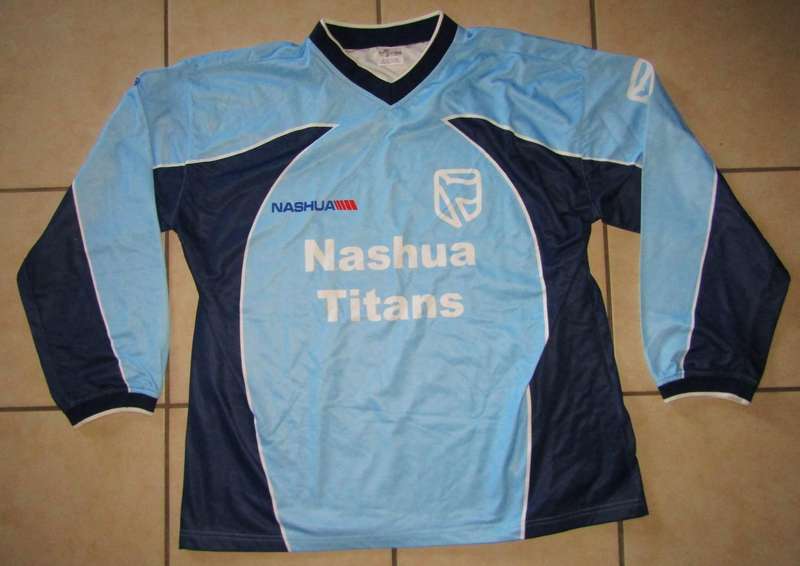Old Nashua Titans Long Sleeve Harris Players Cricket Jersey