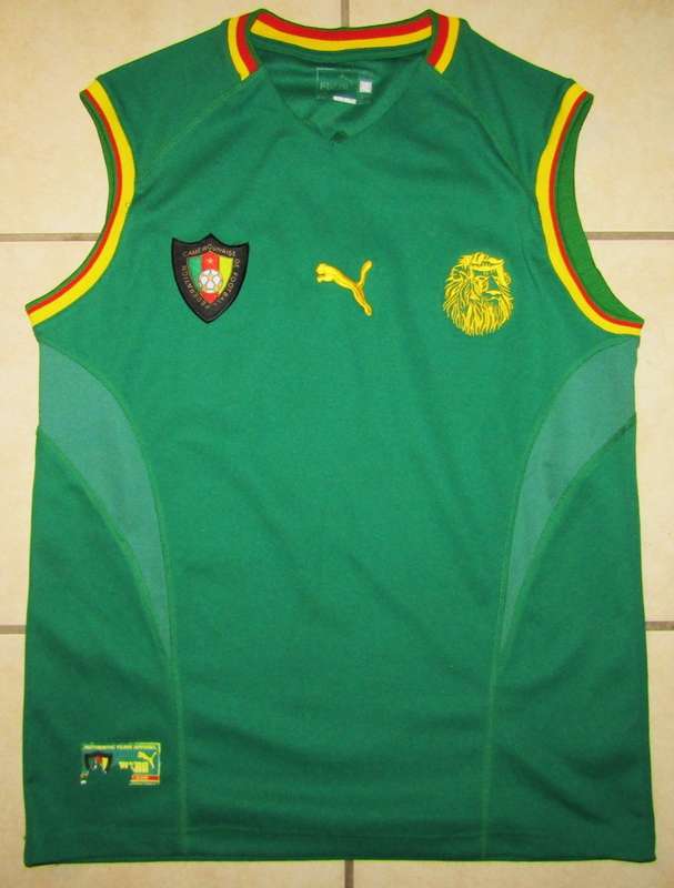 Old Cameroon Football Jersey - XL Size