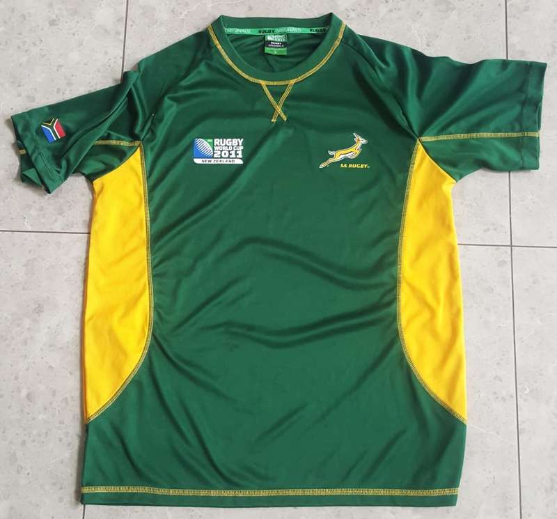 2011 World Cup Springbok Rugby Shirt - Large Size