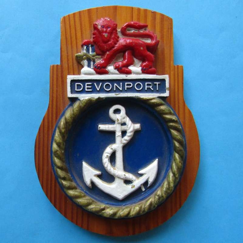 Old Devonport Navy Plaque