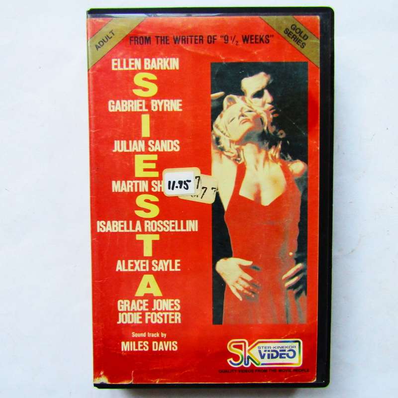 Siesta - Ellen Barkin - Movie VHS Tape (1987)