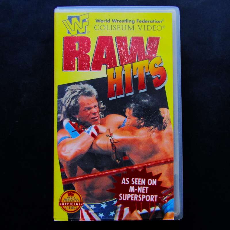 WWF Raw Hits - Wrestling VHS Tape (1995)