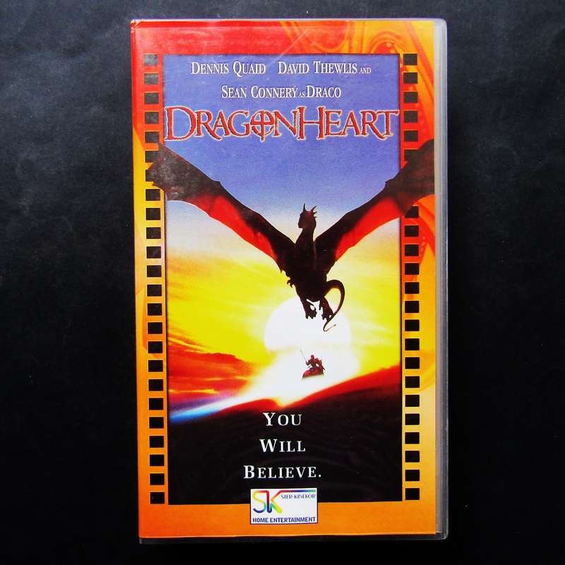 Dragon Heart - Dennis Quaid - Movie VHS Tape (1996)