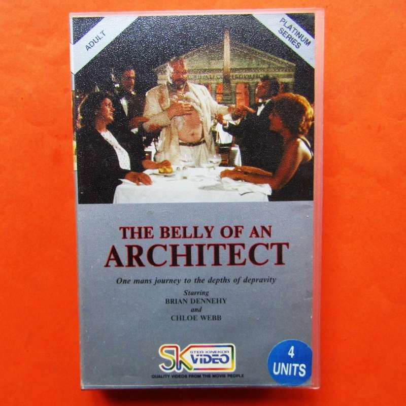 The Belly of an Architect - Movie VHS Tape (1988)