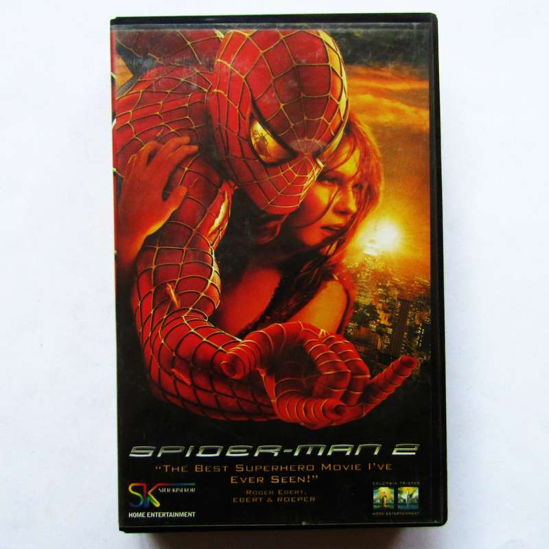 Spider Man 2 - Movie VHS Tape (2004)