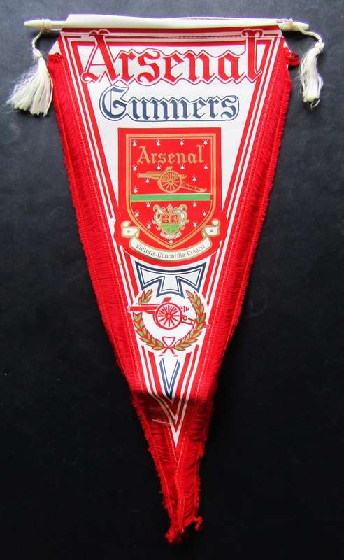 1982 Arsenal Football Club Pennant Flag