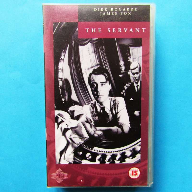 The Servant - Dirk Bogarde - Movie VHS Tape (1994)