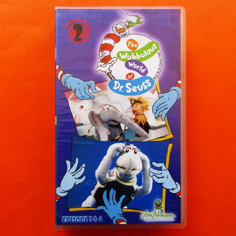 The Wubbulous World of Dr. Seuss - TV Series VHS Tape (1998)