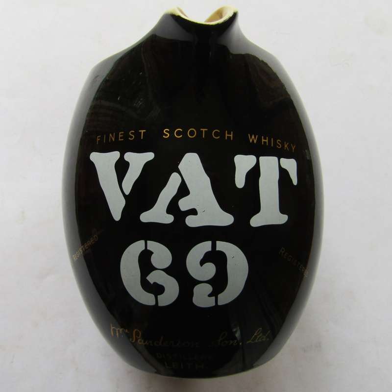 Large Old VAT 69 Scotch Whisky Jug