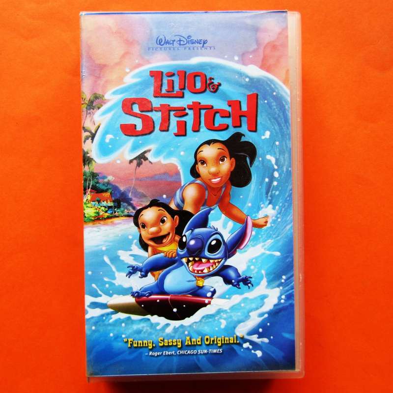 Lilo & Stitch - Walt Disney VHS Tape (2002)