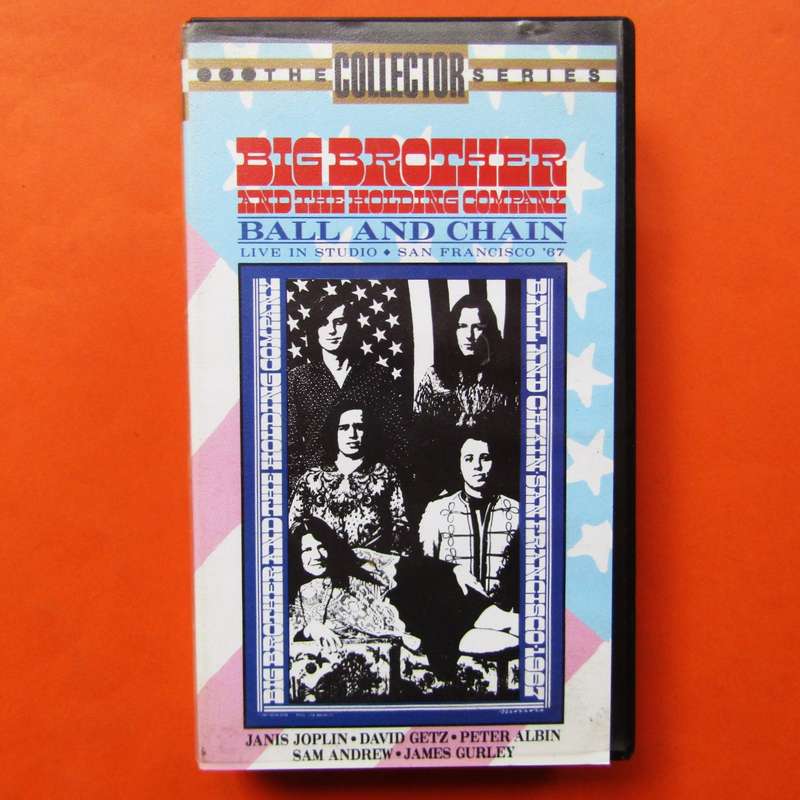 Big Brother and the Holding Company - Rock VHS Video Tape (1989)