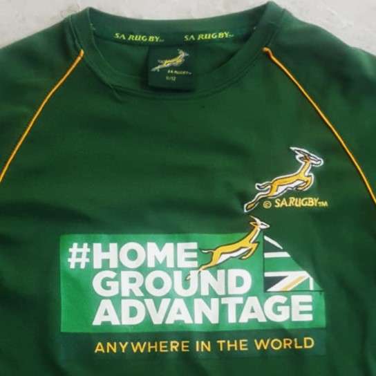 Old Springbok Rugby Shirt - Kids Size 11/12