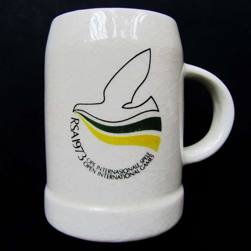 1973 RSA Games Beer Mug