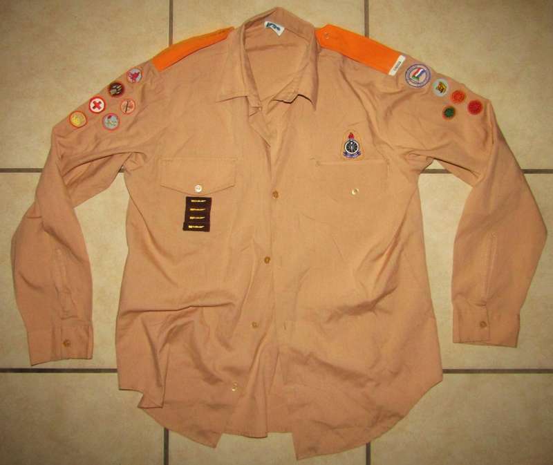 Old Transvaalse Voortrekkers Shirt with Badges