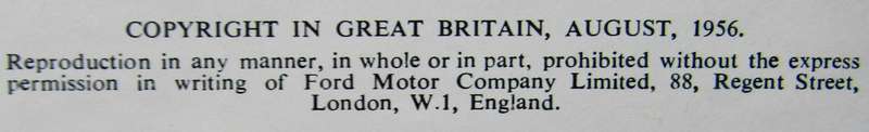 Anglia & Prefect and Popular - Ford Motors Workshop Manual (1956)