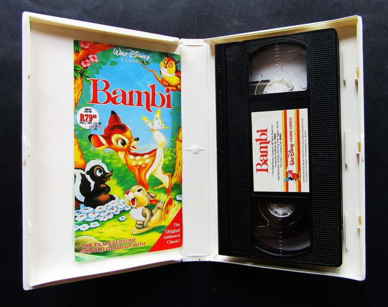 Bambi - Walt Disney - Movie VHS Tape