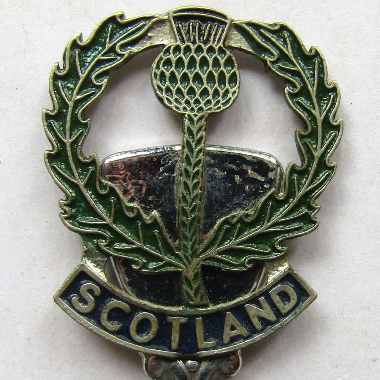 Old Scotland Rugby Crested Spoon