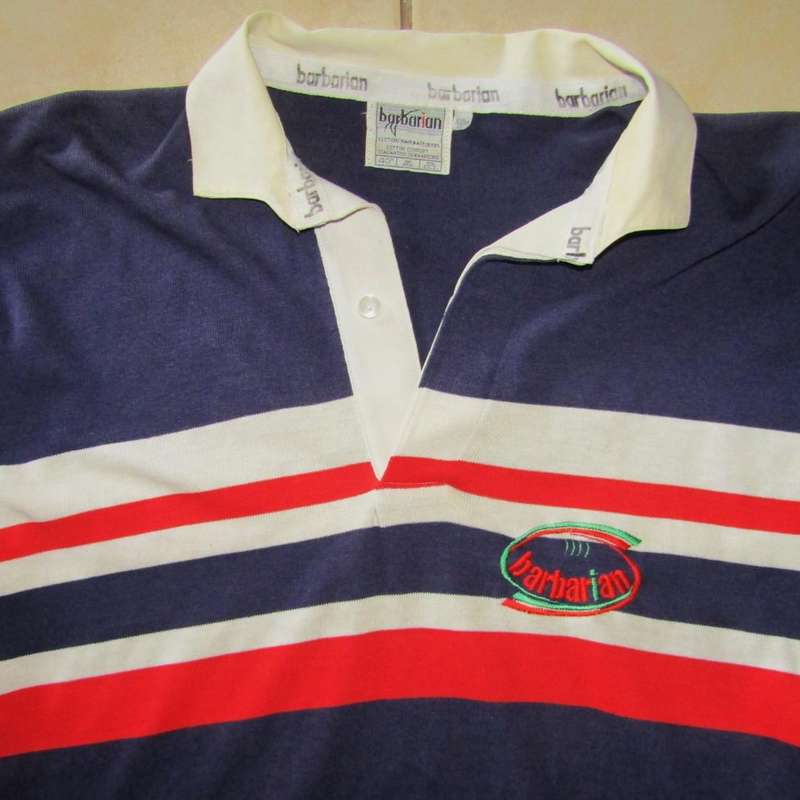 Old Barbarian Long Sleeve Rugby Jersey - Size 42