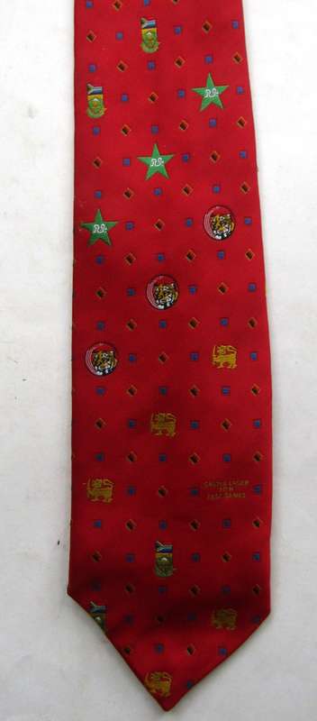 Old SA Test Series Cricket Neck Tie