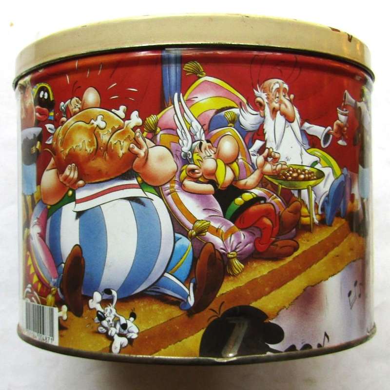 2001 Asterix and Obelix Large Cookie Tin