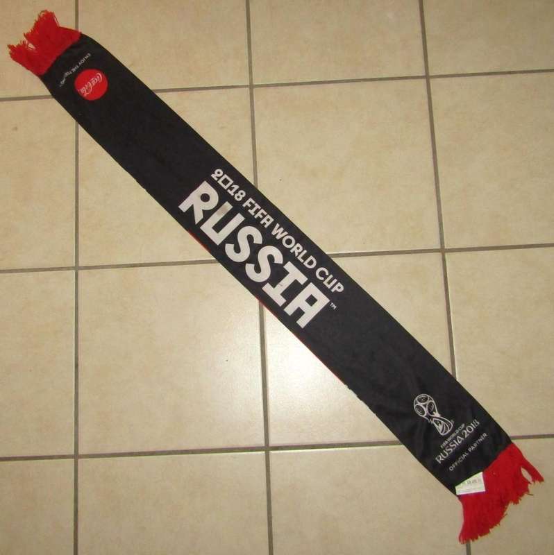 2018 FIFA World Cup Coca Cola Scarf