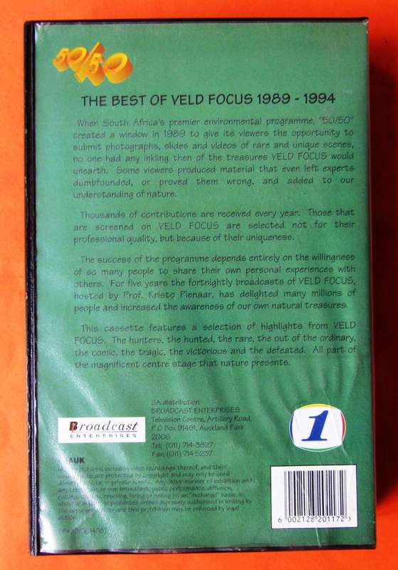 50/50 The Best of Veld Focus - VHS Video Tape (1994)