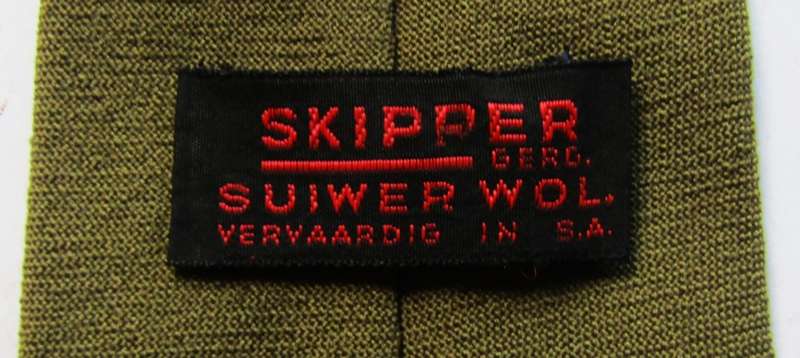 Old SADF Army Step Out Neck Tie