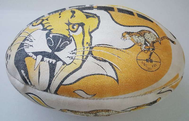 Old Free State Cheetahs Full Size Rugby Ball