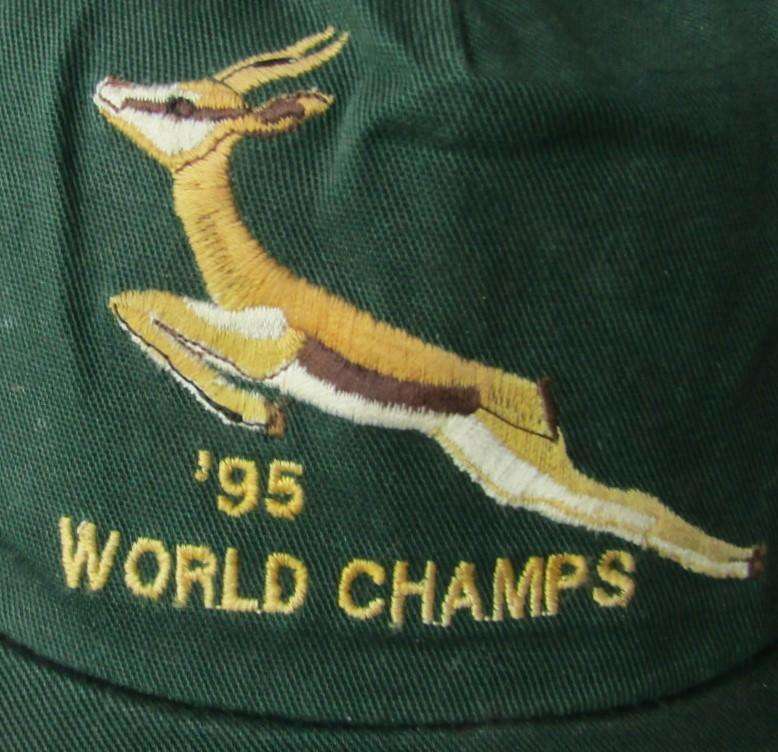 1995 World Champs Springbok Rugby Cap