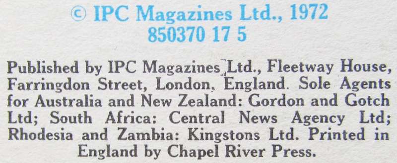 1972 Scorcher Annual