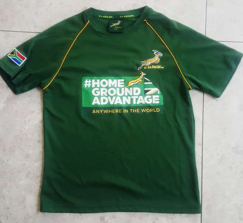 Old Springbok Rugby Shirt - Kids Size 11/12