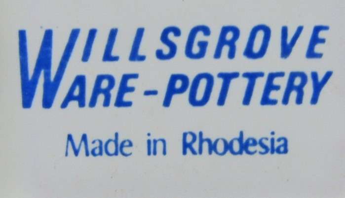 Old Made in Rhodesia Ashtray