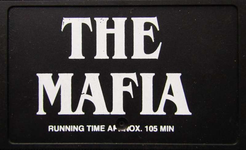 The Mafia - Movie VHS Tape