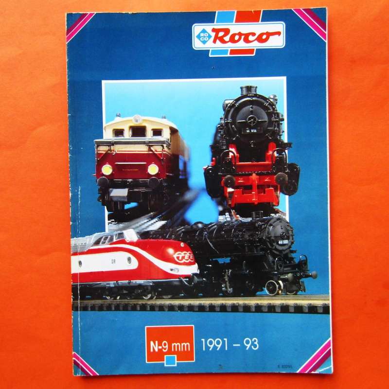 1991-93 Roco Model Railway Catalog