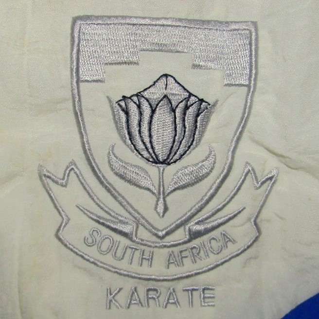 Old Team South Africa Karate Tracksuit Jacket