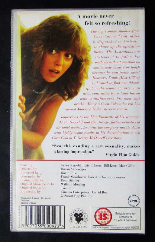 The Coca Cola Kid - Movie VHS Tape