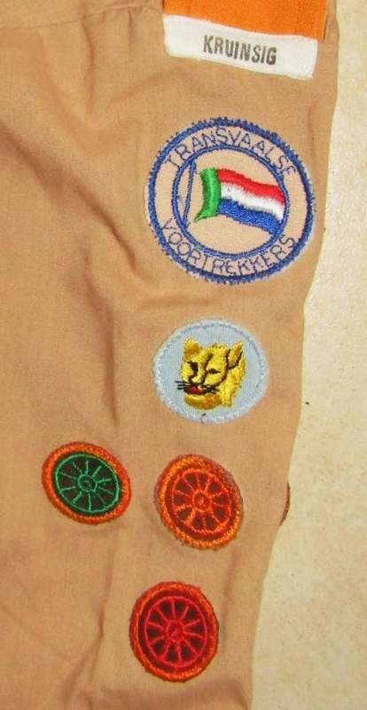 Old Transvaalse Voortrekkers Shirt with Badges