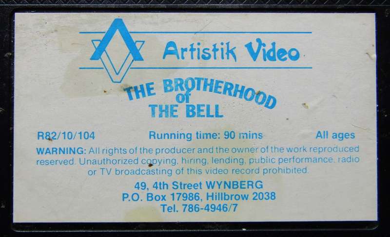 The Brotherhood of the Bell - Movie VHS Tape (1982)