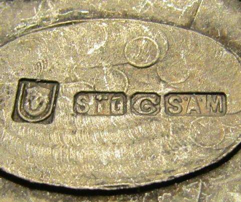 Old SA Nursing Council Hallmarked Silver Badge