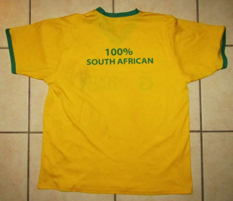Old SA Cricket Supporter Jersey - Large Size