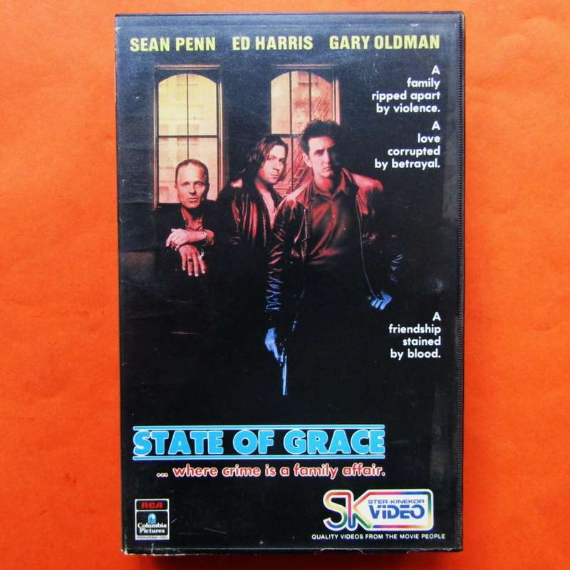 State of Grace - Sean Penn - Movie VHS Tape (1992)