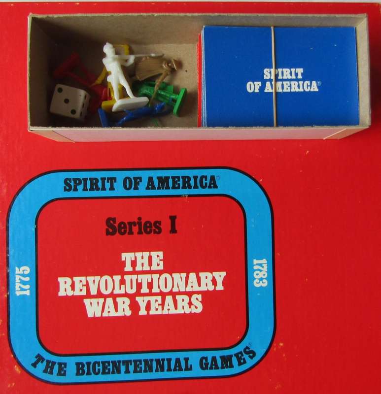 1976 American Revolution 3 in 1 Board Game