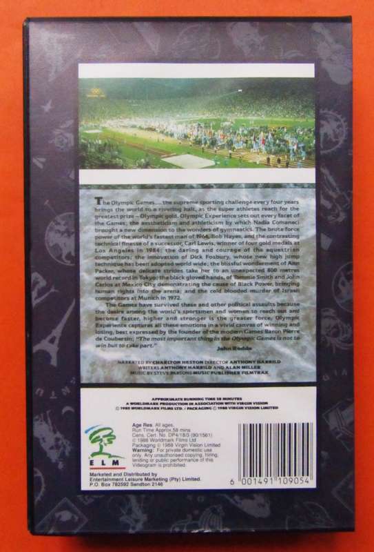 Olympic Experience - VHS Video Tape (1988)