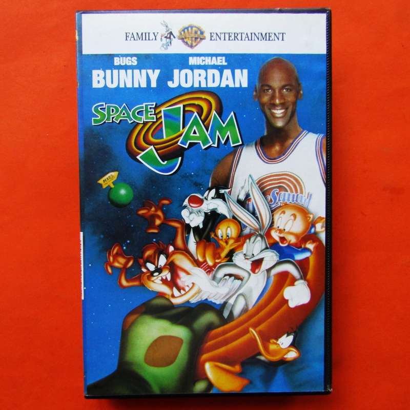 Space Jam - Michael Jordan - Movie VHS Tape (1996)